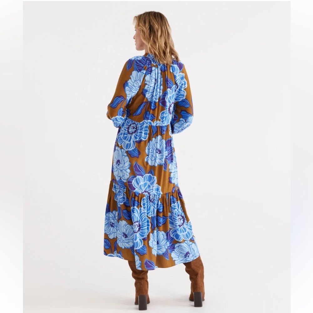 Sussan floral tiered ladies dress size 10